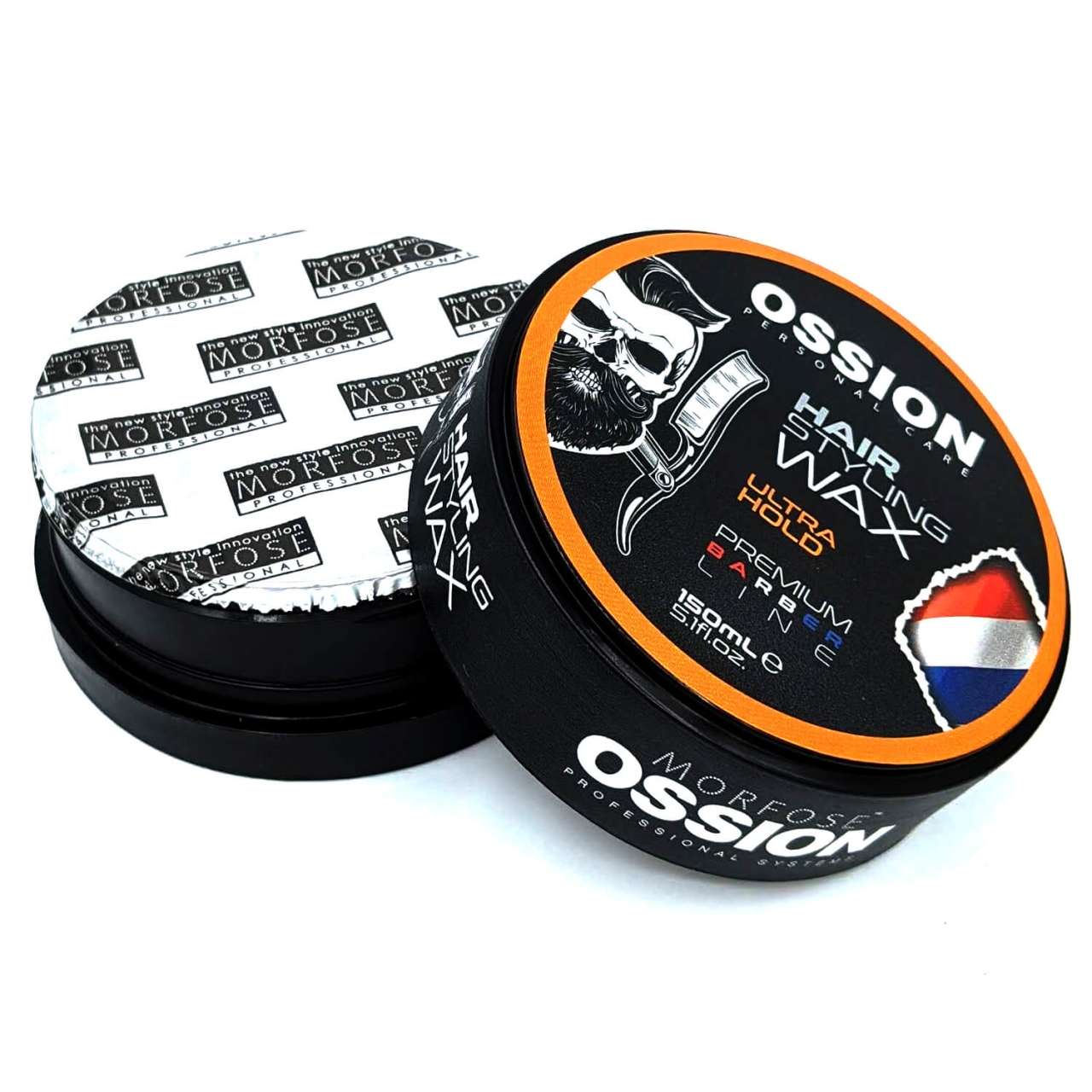 واکس مو مورفوس Ossion مدل ULTRA HOLD سری Barber Line حجم 150 میل 