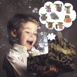 فیگور مدل بیبی یودا مجموعه 8 عددی