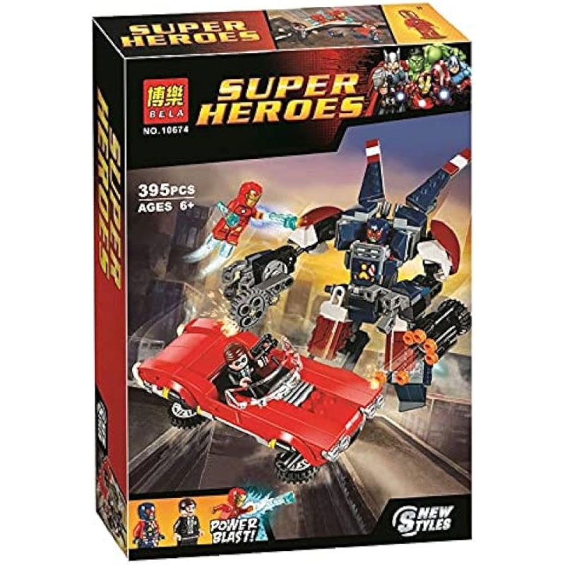 ساختنی بلا سری Super Heroes کد 10674