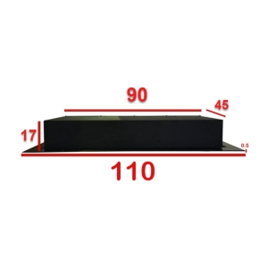 شومینه دیواری برقی بیستون مدل E.B_110_L2