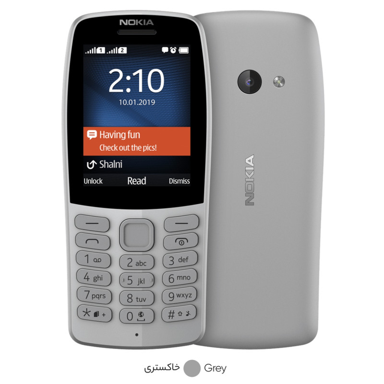 گوشی موبایل نوکیا مدل Nokia 210 FA Dual Sim
