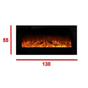 شومینه دیواری برقی بیستون مدل: E.B_130_L2