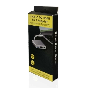 کابل تبدیل Type-c به USB 3.0/HDMI/Type-c	