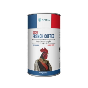 قهوه فرانسه پپتینا قوطی 200 گرمی بدون کافئین