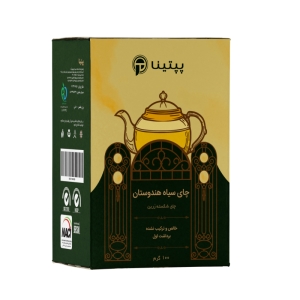 چای سیاه خالص هندوستان پپتینا جعبه 100 گرمی