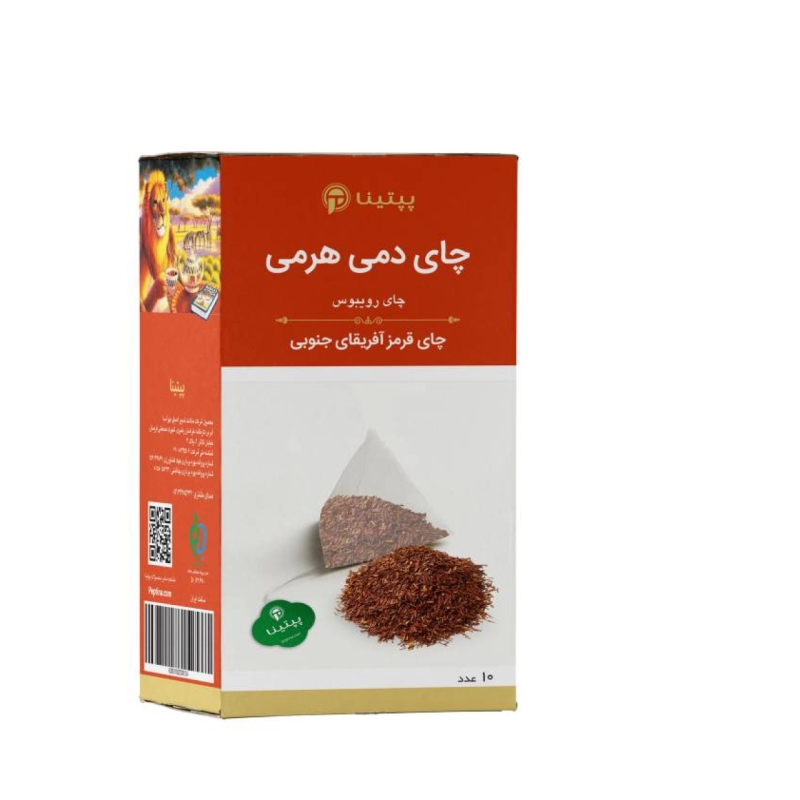 چای رویبوس دمی هرمی پپتینا بسته 10 عددی