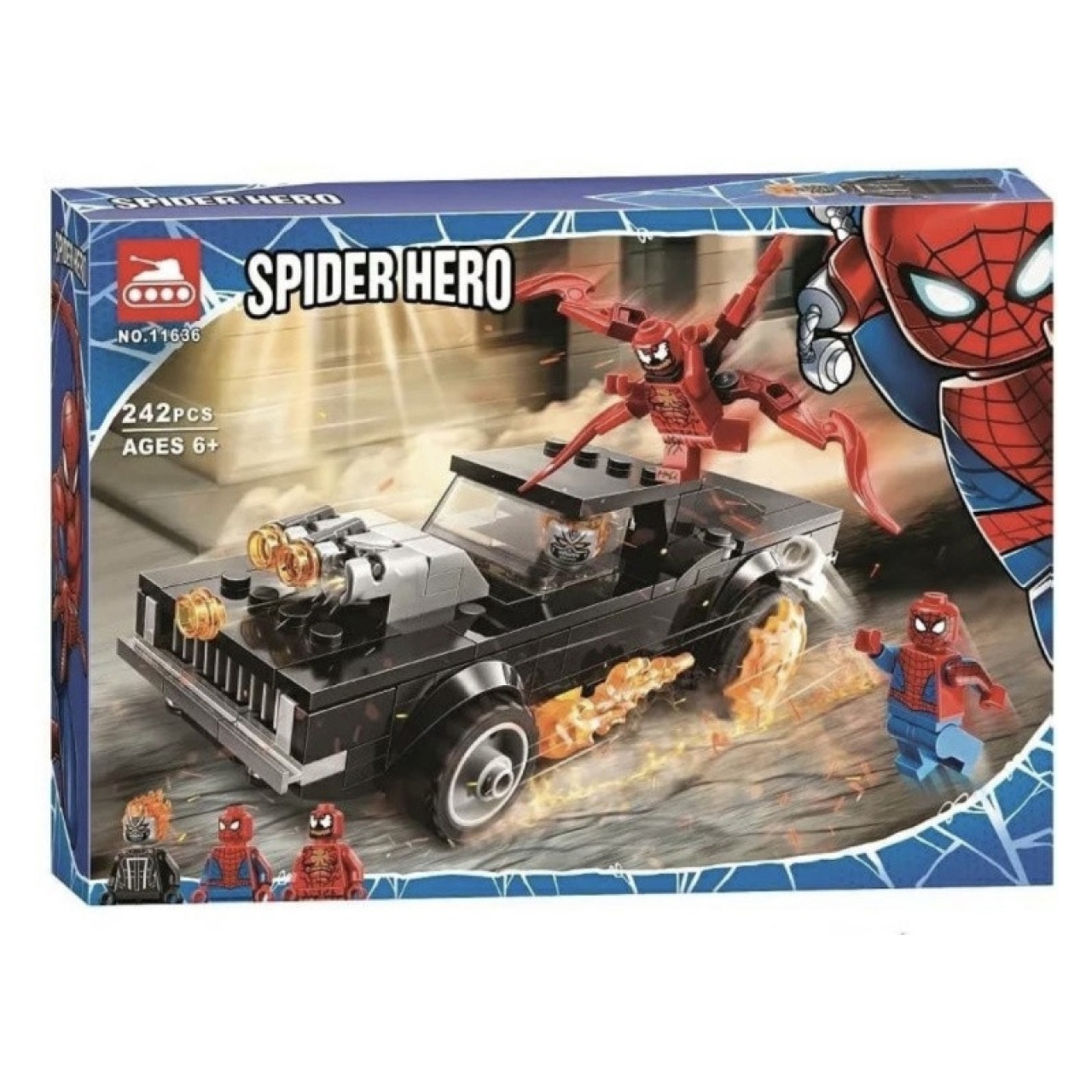 ساختنی مدل Spider Hero کد 10636
