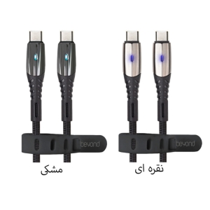 کابل تبدیل فست شارژ  Beyond BCC-531 Type-C To Type-C مدل 3A 60W