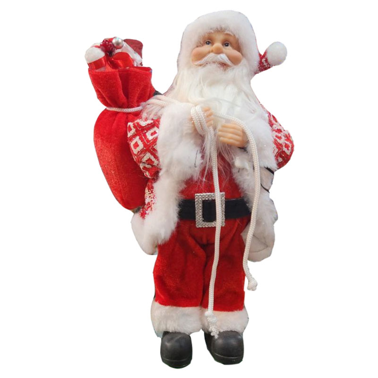 عروسک بابانوئل کد 12 ارتفاع 30 سانتی متر
