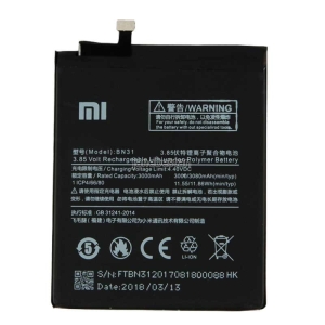 باتری اصلی شیائومی مدل Xiaomi Note 5A Prime