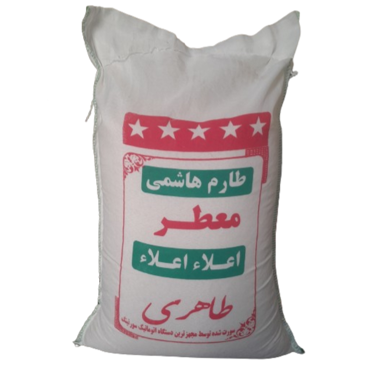 برنج طارم هاشمی طاهری وزن ۱۰ کیلوگرم 