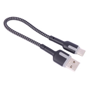 کابل تبدیل USB به Type-C هیسکا مدل LX-1020C به طول 20 سانتی متر