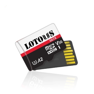 کارت حافظه لوتوس مدل MicroSDXC 667X A2 با ظرفیت 64 گیگابایت