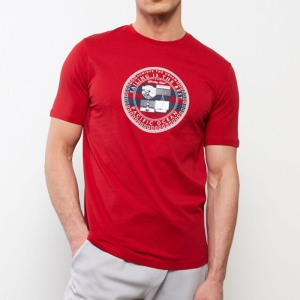 تی شرت آستین کوتاه مردانه ال سی وایکیکی مدل سوپر پنبه Pacific Ocean