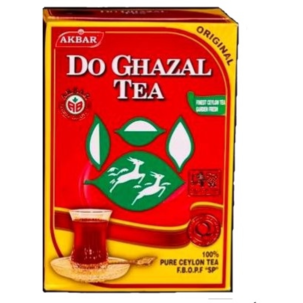 چای دوغزال 500 گرم ساده شیر نشان