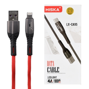 کابل USB به لایتنینگ هیسکا مدل LX-CA95 طول 1 متر