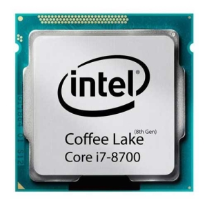  پردازنده مرکزی اینتل سری Coffee Lake مدل Core i7-8700 