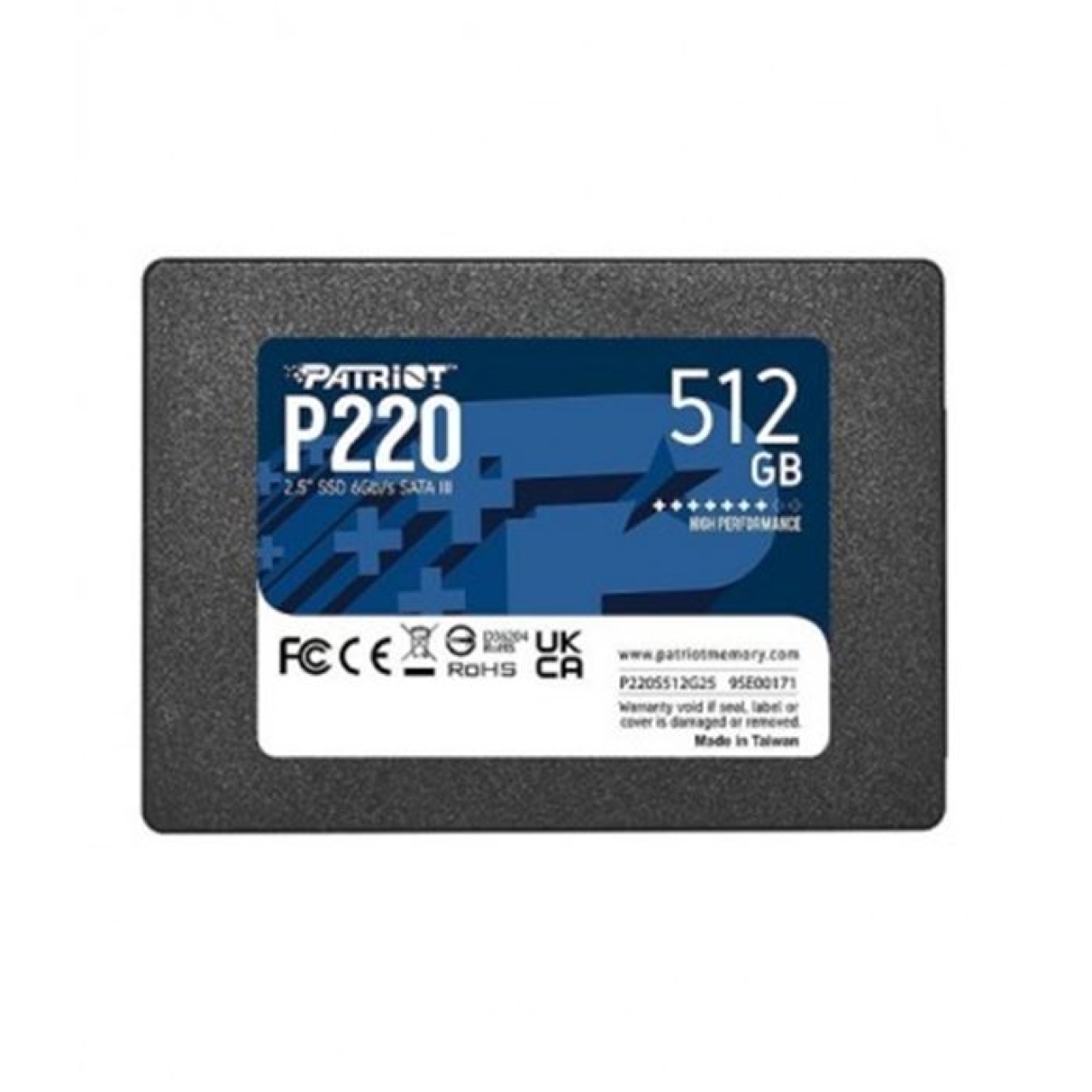 حافظه SSD اینترنال پتریوت مدل P220 ظرفیت 512 گیگابایت