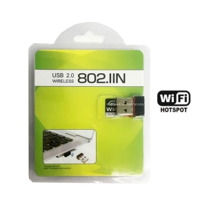 دانگل وای فای بدون آنتن 802IIN USB 2.0  با سرعت 150mbps