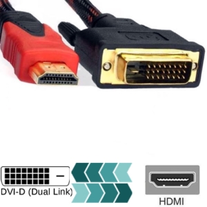  کابل تبدیل HDMI به DVI اسکار مدل HDDV-015 طول 1.5 متر