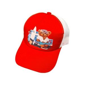 کلاه کپ بچگانه مدل VANT-TED کد 1252 رنگ نارنجی