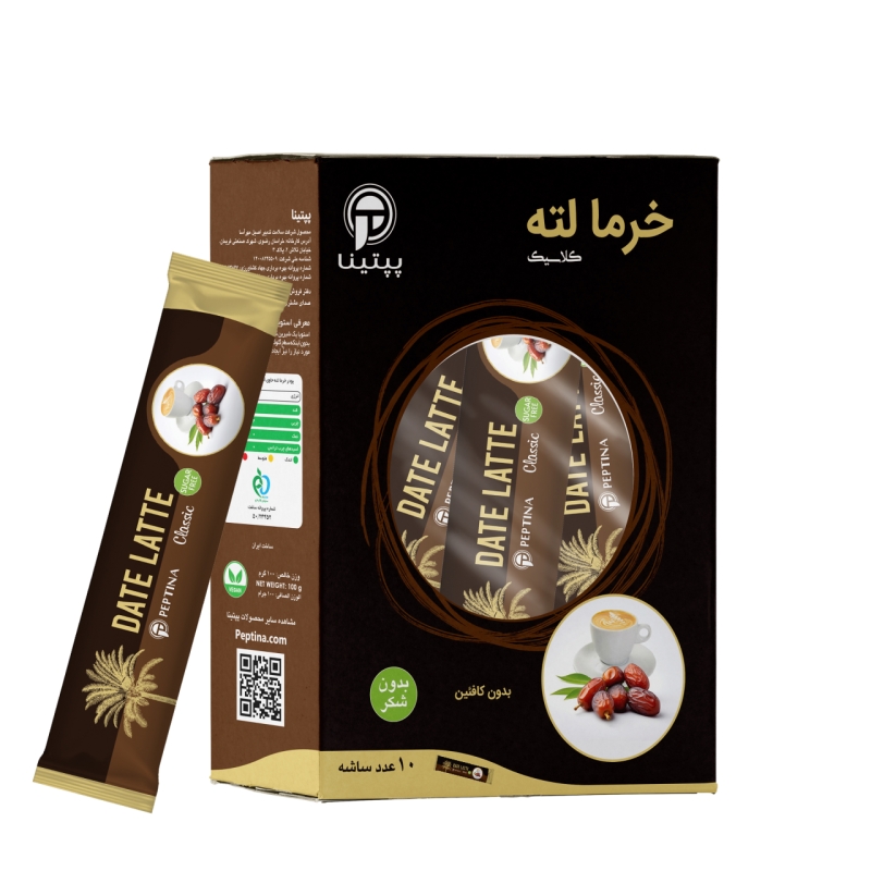 خرما لته کلاسیک پپتینا بسته 10 عددی