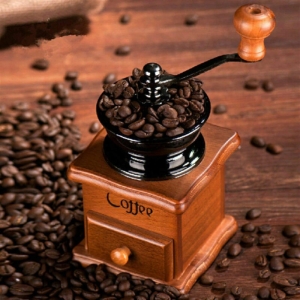 آسیاب قهوه دستی چوبی