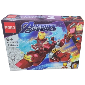 ساختنی پوگو مدل Heroes Assemble کد 2-042