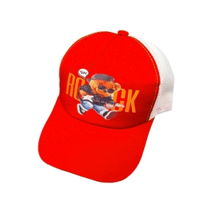 کلاه کپ بچگانه مدل PT-ROCK کد 1241 رنگ نارنجی
