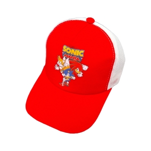 کلاه کپ بچگانه مدل SONIC کد 1220 رنگ قرمز