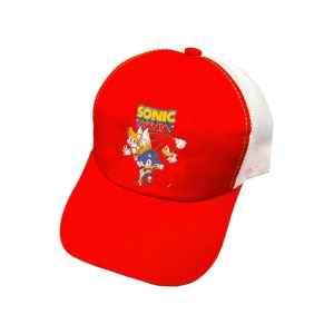 کلاه کپ بچگانه مدل SONIC کد 1242 رنگ نارنجی