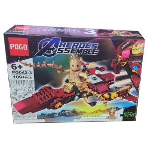 ساختنی پوگو مدل Heroes Assemble کد 3-042