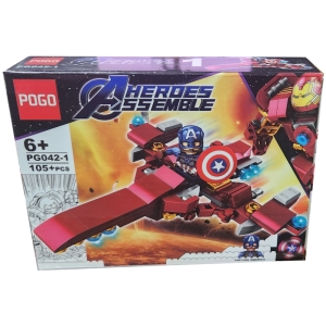 ساختنی پوگو مدل Heroes Assemble کد 1-042