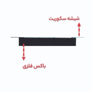 شومینه برقی اود آلوو مدل هیتر جلو تک رنگ کد 90