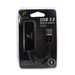 مبدل USB به LAN مارک ELEVEN مدل UL10 ا ELEVEN UL10 