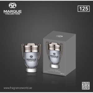 عطر جیبی مردانه مارکویی کالکشن مدل Paco Rabanne Invictus کد 125 حجم 25 میلی لیتر