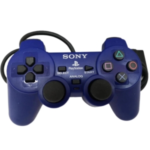 دسته بازی DualShock2 مخصوص پلی استیشن 2 و 1 طرح رنگی