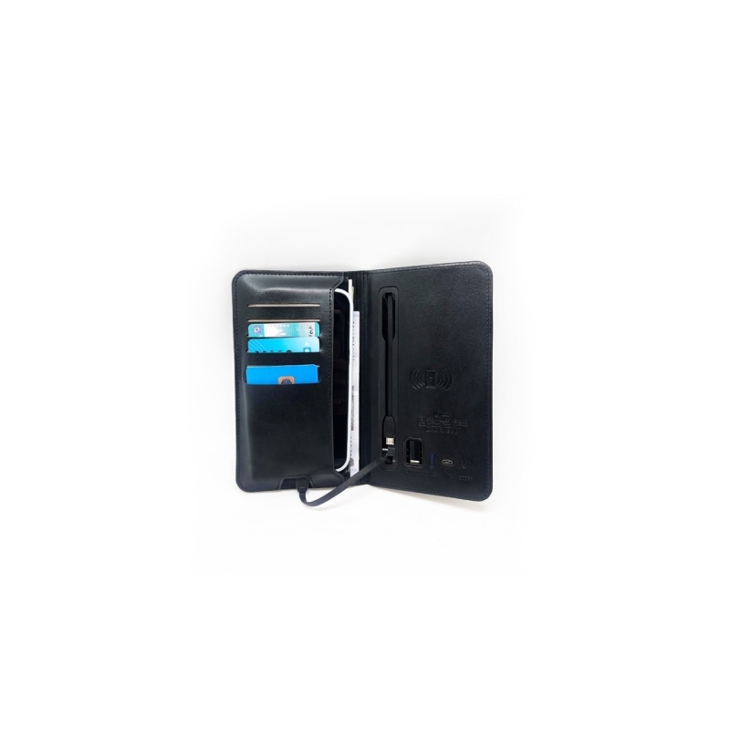 کیف پاوربانک چرمی مدل 6800 MAH 