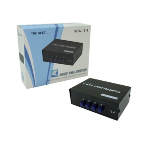 سوییچ چهار پورت VGA مدل VGA-15-4