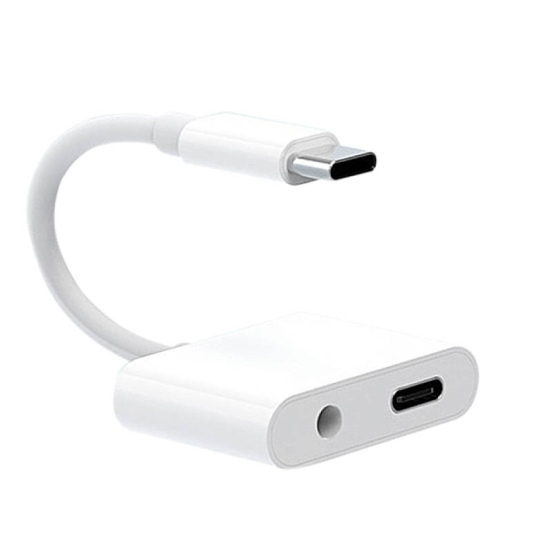 مبدل USB-C به AUX/ USB-C کی زا مدل K6