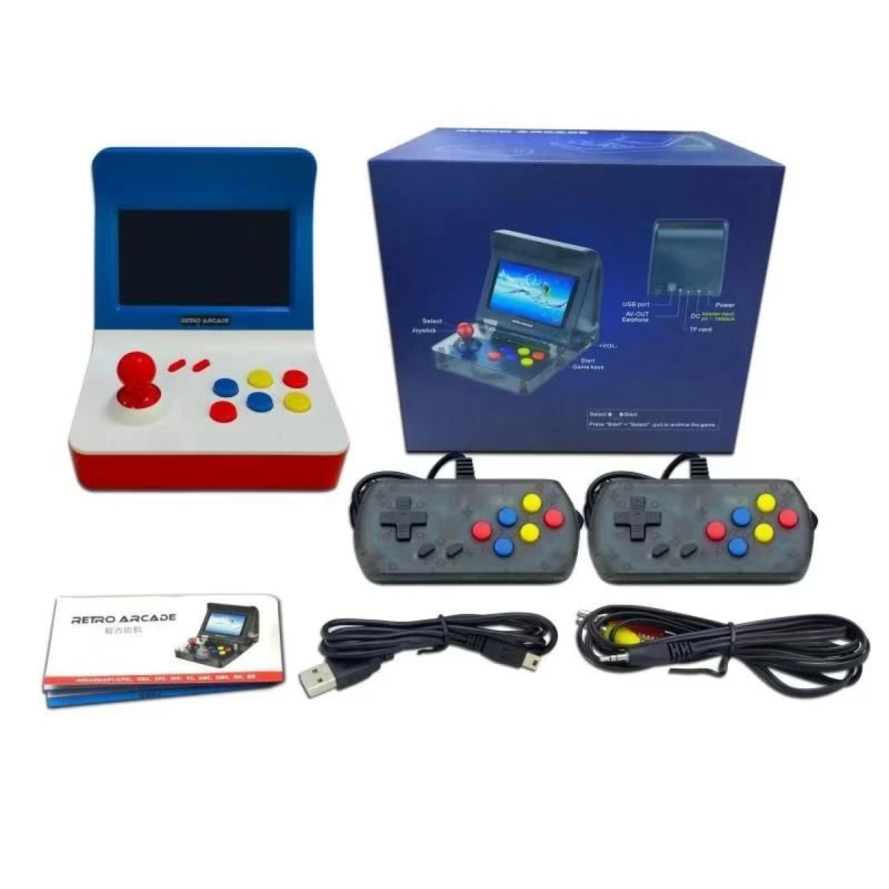 کنسول بازی قابل حمل رترو مدل RETR ARCADE