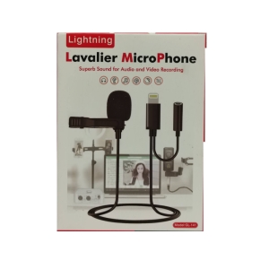 میکروفن یقه ای لایتینگ lavalier مدل GL-141