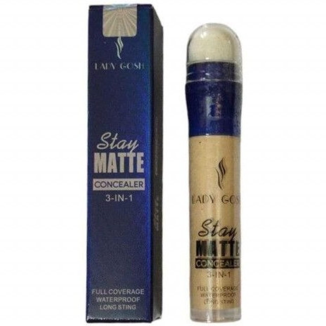 کانسیلر مایع لیدی گاش مدل Stay Matte 3in1 