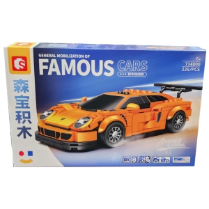 ساختنی سیمبوبلاک مدل Famous Cars کد 714000