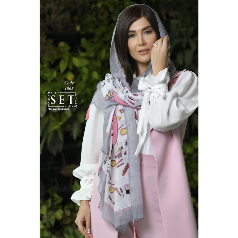 ست وست و شلوار کلاسیک مدل الیسا رنگ صورتی کالباسی کد 1868 برند SET