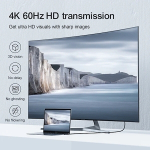 کابل Type-C به HDMI 4K جوی روم مدل SY-20C1