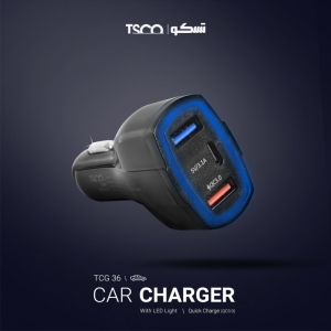 شارژر فندکی تسکو مدل TCG 36