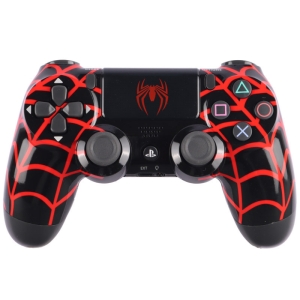 دسته بازی بی سیم سونی Dualshock 4 High Copy درجه یک طرح Spider Man مناسب برای PS4