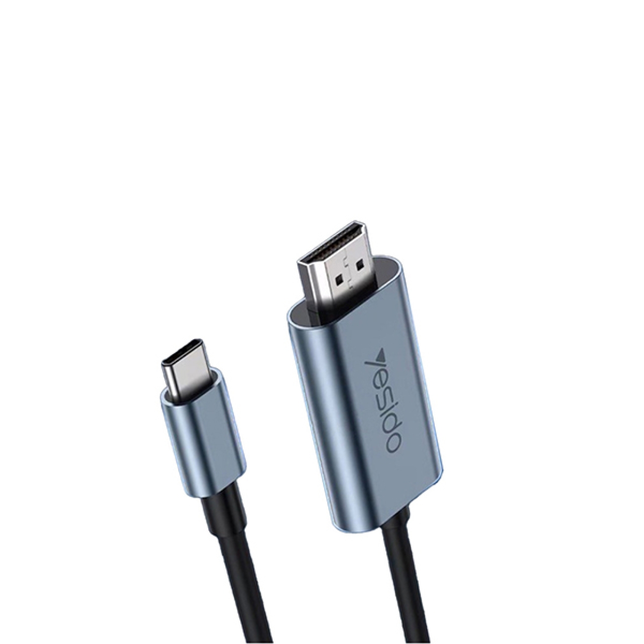 کابل تبدیل USB-C به HDMI یسیدو مدل HM10 طول 2 متر