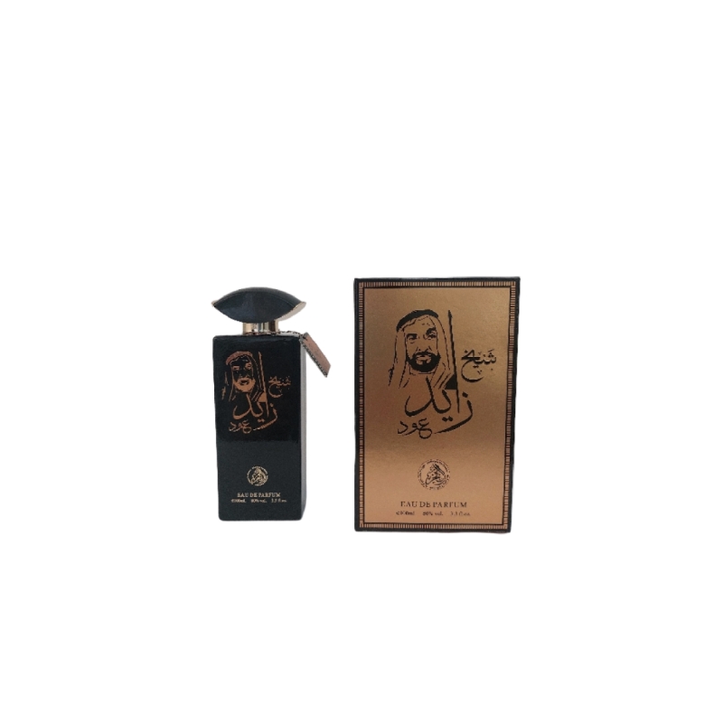 ادو پرفیوم مردانه الفخر مدل شیخ زاید عود حجم ۱۰۰ میل